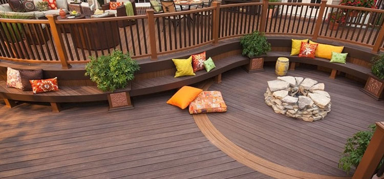 Gray TREX Decking in Stevenson Ranch, CA